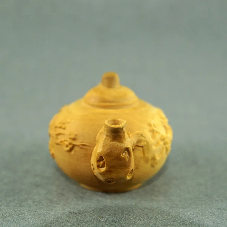 Изысканный красивый китайский чайник на удачу ручной работы резной волшебный и