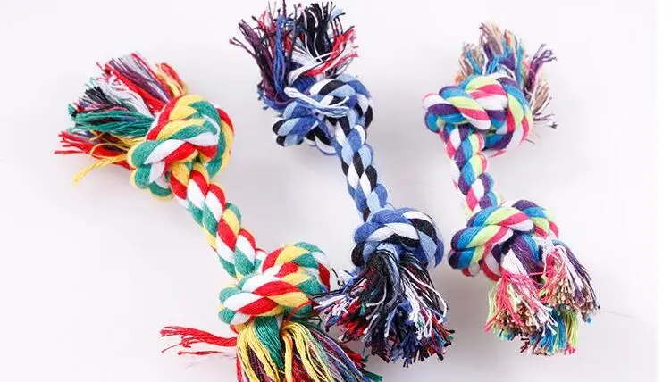 Игрушка для домашних животных игрушка кошек двухсекционная трос из хлопка поезд