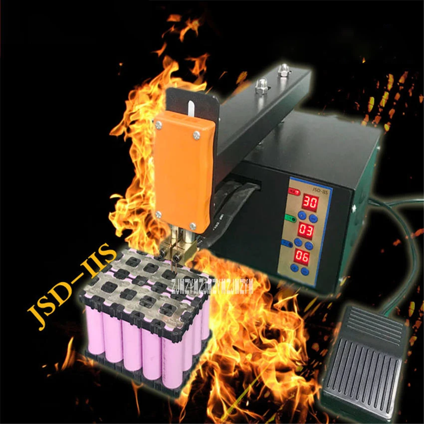 JSD-IIS точечный сварочный аппарат бытовой ручной точечный сварочный аппарат небольшой аккумулятор сварочный аппарат литиевая аккумуляторная сварочная машина 110 В/220 В