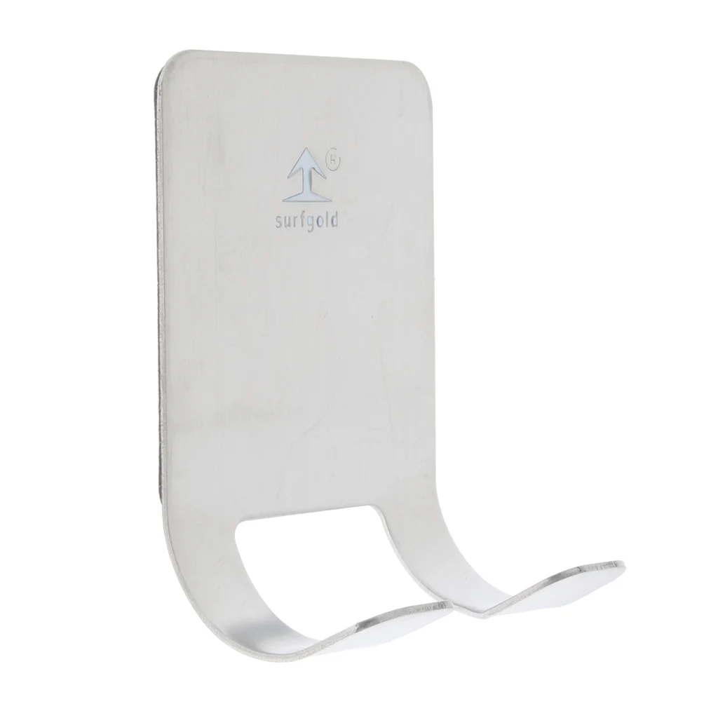 Крепкие самоклеящиеся настенные крючки для ванной комнаты из нержавеющей стали