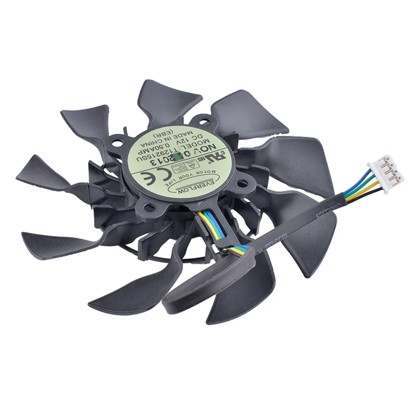 Революция в системах охлаждения T129215SU 95 мм DC 12 В 0.5A GTX760 780 780TI R9 280 290 280X 290X 390 390X GTX970 VGA