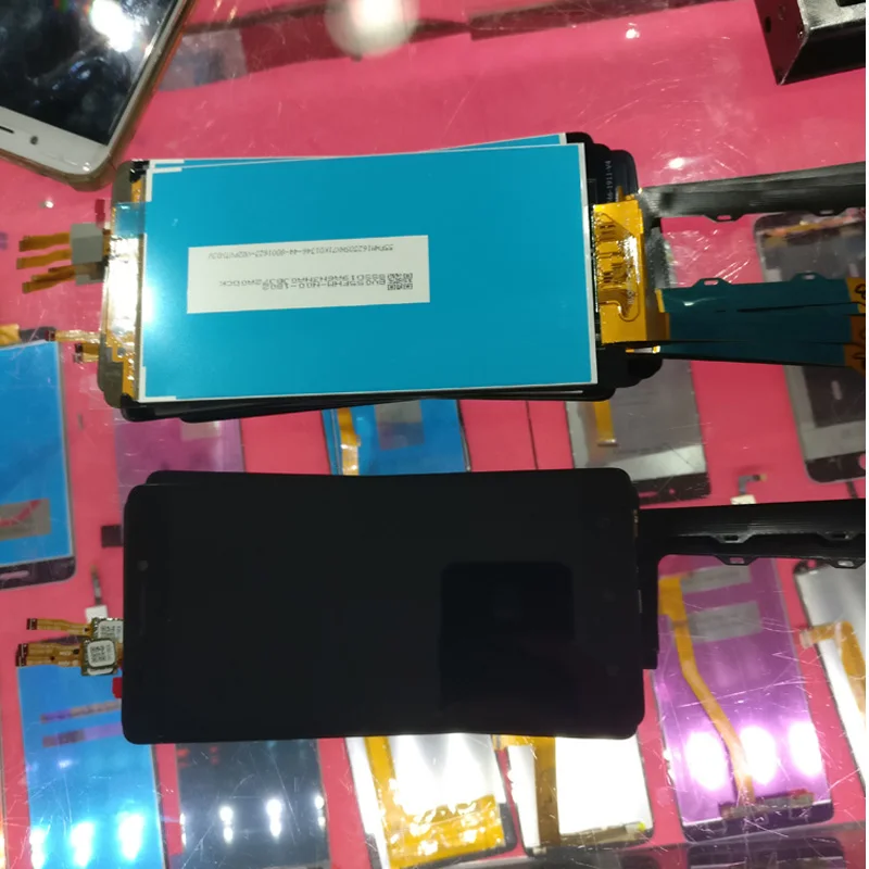 100% Tested Black 5.5 inch K50-T5 k50-T K3 Note LCD Display + Touch Screen Assembly For Lenovo K50-t3s K50 t3s Replacement Parts | Мобильные