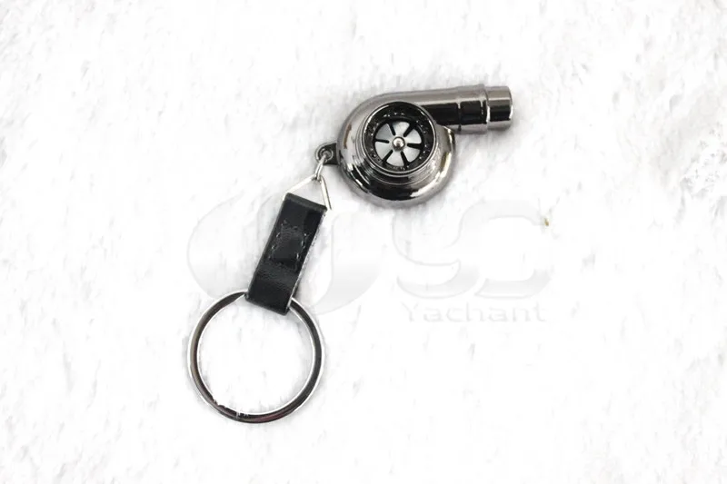 Настоящий свисток Звук турбо брелок втулка подшипника спиннинговое кольцо