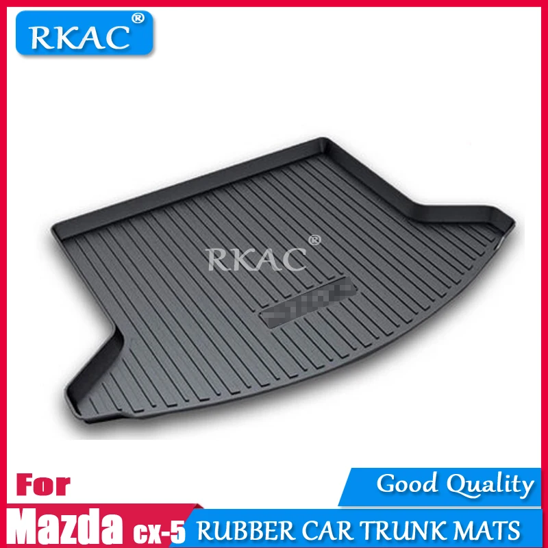 Резиновые коврики RKAC для багажника автомобиля подходят Mazda CX5 CX-5 2017 2018