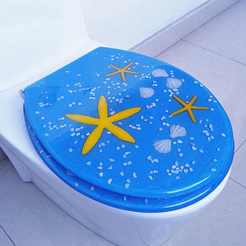 toilet seats G Различные стили многоцветные Толстые Тип сиденья для унитаза, универсальные U/V/O тип сиденья для унитаза, каучуковые, в европейском стиле сиденья для унитаза - Цвет: toilet seats G