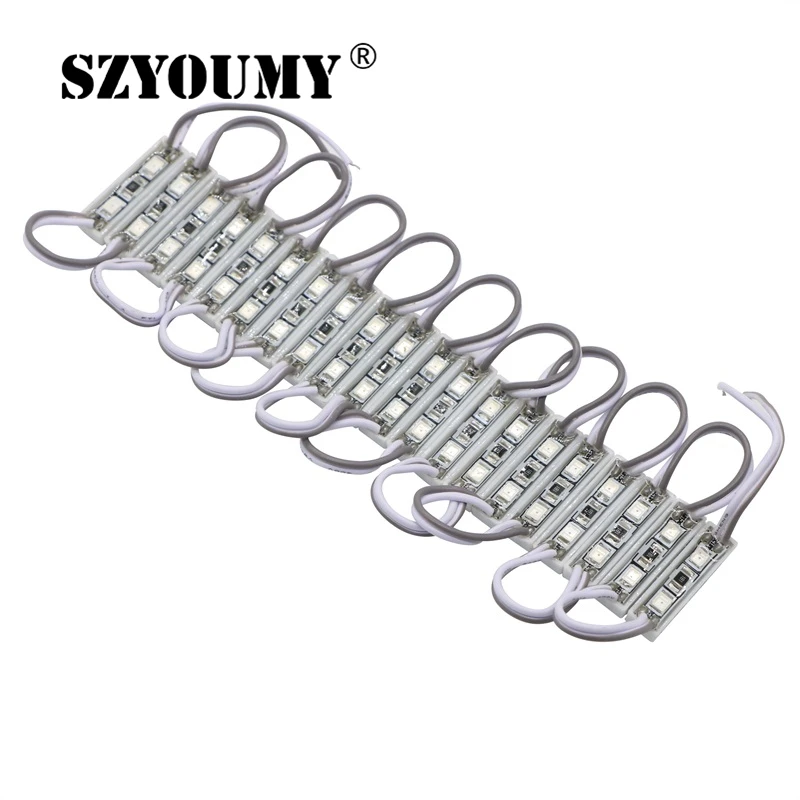 SZYOUMY SMD 2835 2 LED Module DC12V waterproof Display modules for Advertising light words Back light oxes