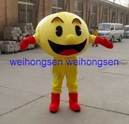 Маскарадный костюм Pac Man Pacman из материала EVA с героями мультфильмов Вечерние