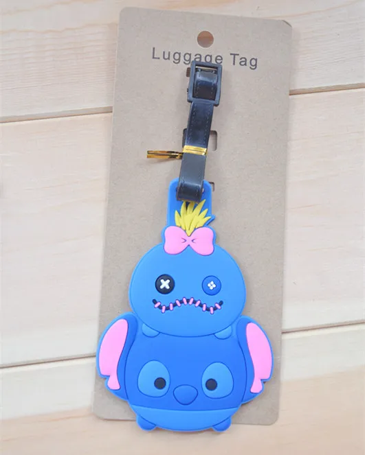 Disney Tsumtsum Микки Стюарт Дональд Дак багажная бирка креативный мультфильм силиконовая идентификация партии посадочный талон