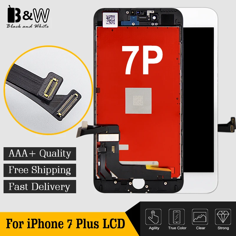 ЖК-дисплей для iPhone 7 plus экран iphone + аналог сенсорного экрана замена дисплея 5 дюйма
