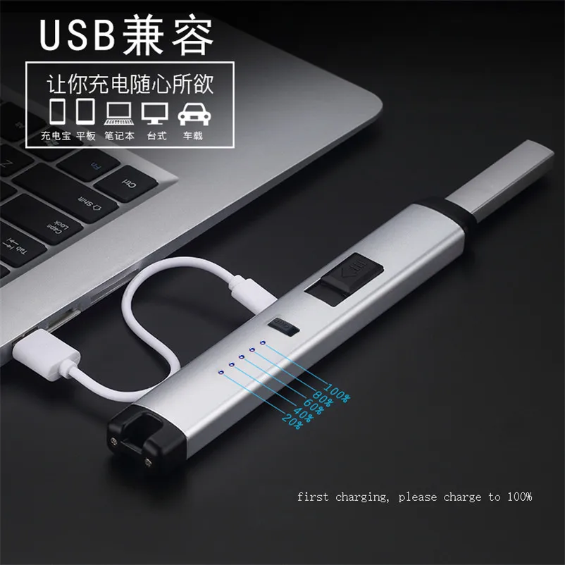 XMT-HOME зарядка USB импульсный дуговой кухонный светильник для газовой плиты Электронный usb светильник er 1 шт