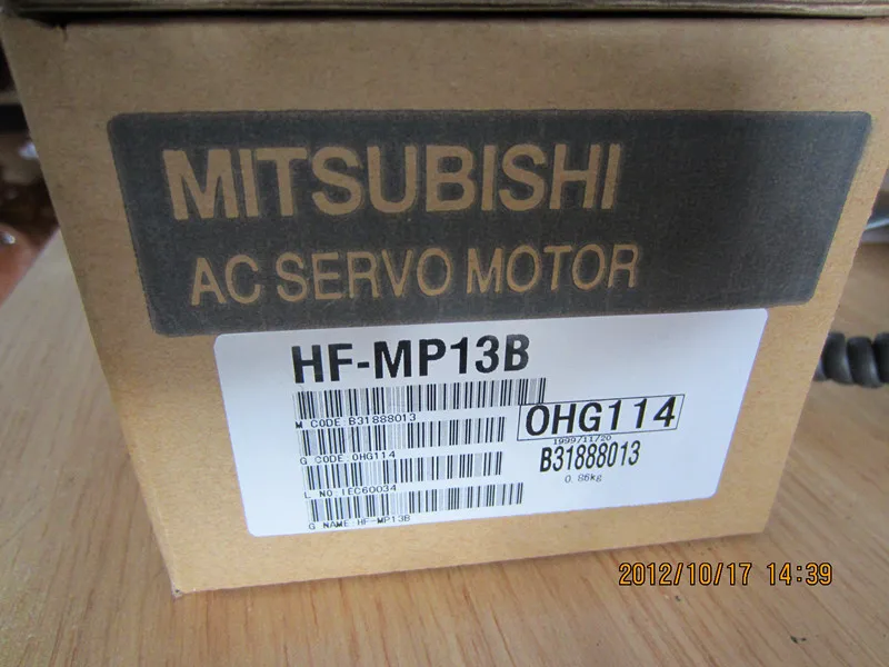 Оригинальный новый японский серводвигатель Mitsubishi с тормозом 100 вт | Обустройство