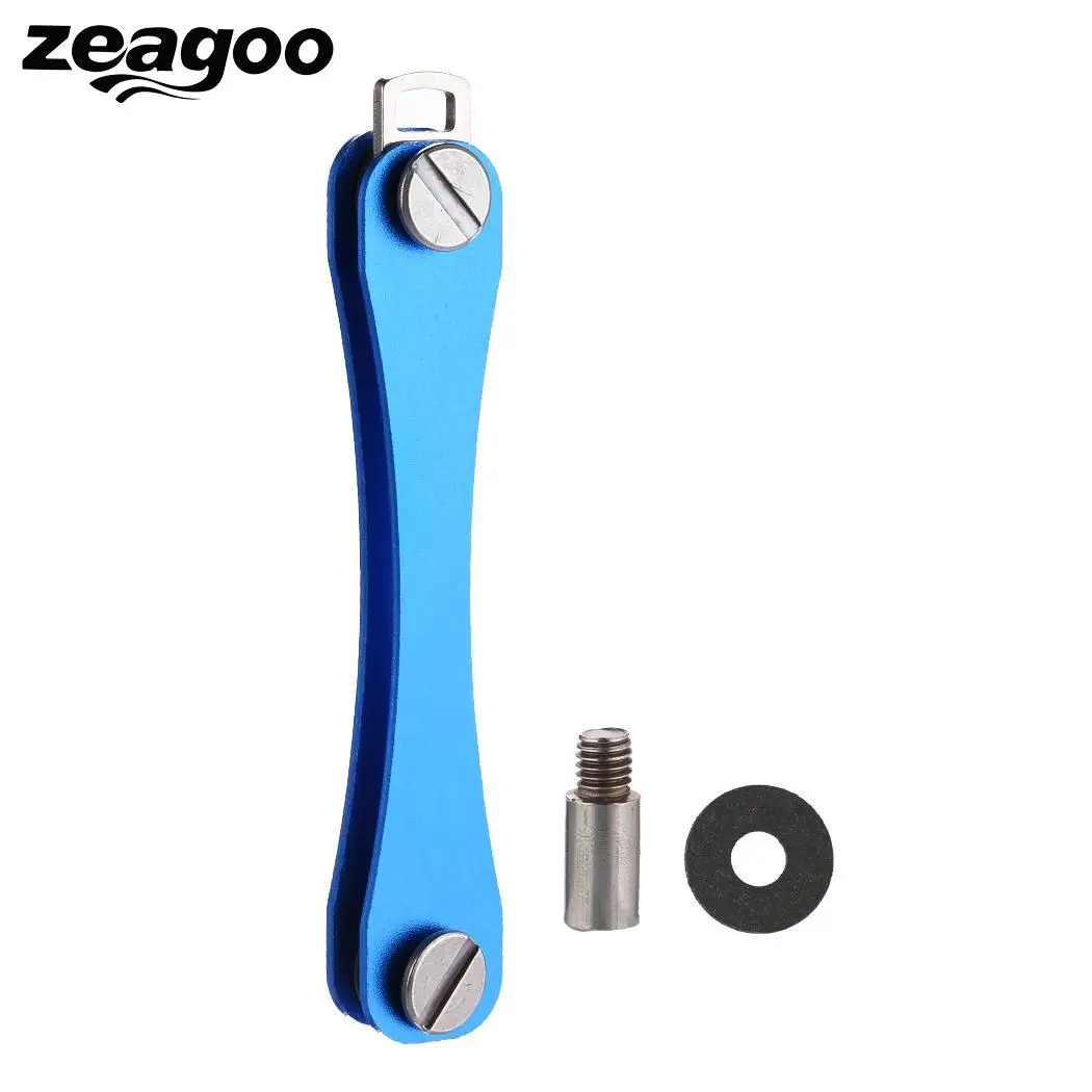 Красочный алюминиевый держатель для папок Органайзер брелок легкий ключ