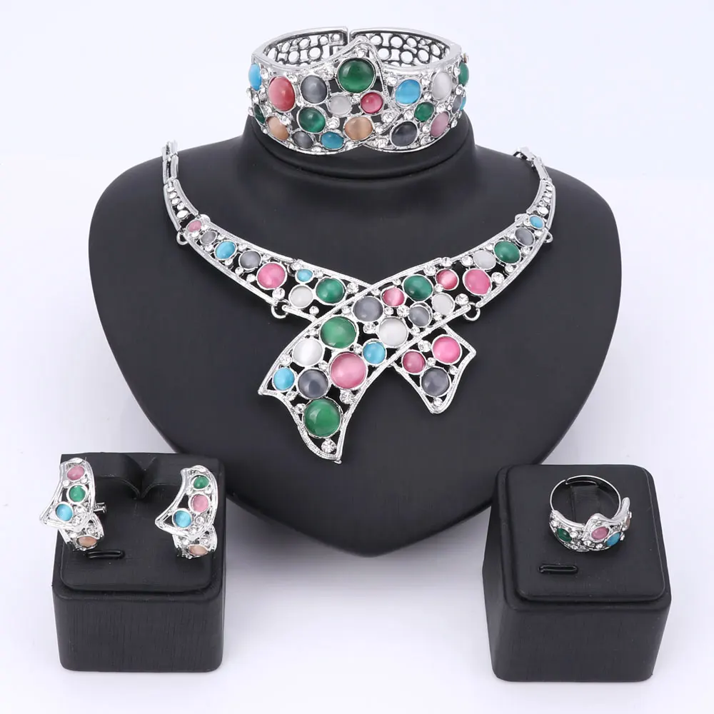 Женские свадебные аксессуары для девочек комплект ювелирных изделий из