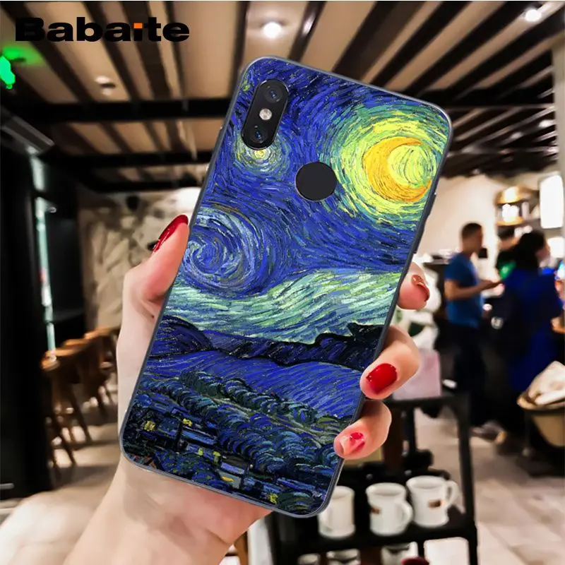 A3 Babaite Kiss Gustav Klimt Ван Гог Звездная ночь звезда чехол для телефона для Xiaomi MiA1 A2 lite F1 Redmi 4X 5Plus S2 Note7 Redmi Note4 - Цвет: A3