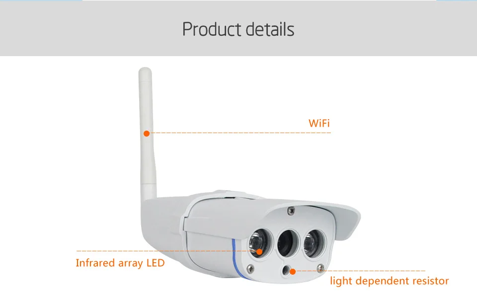 VSTARCAM C7816WIP Onvif IP камера наружная 720P неводостойкая IP67 сеть 1.0MP HD CCTV камера Поддержка 128G TF карта
