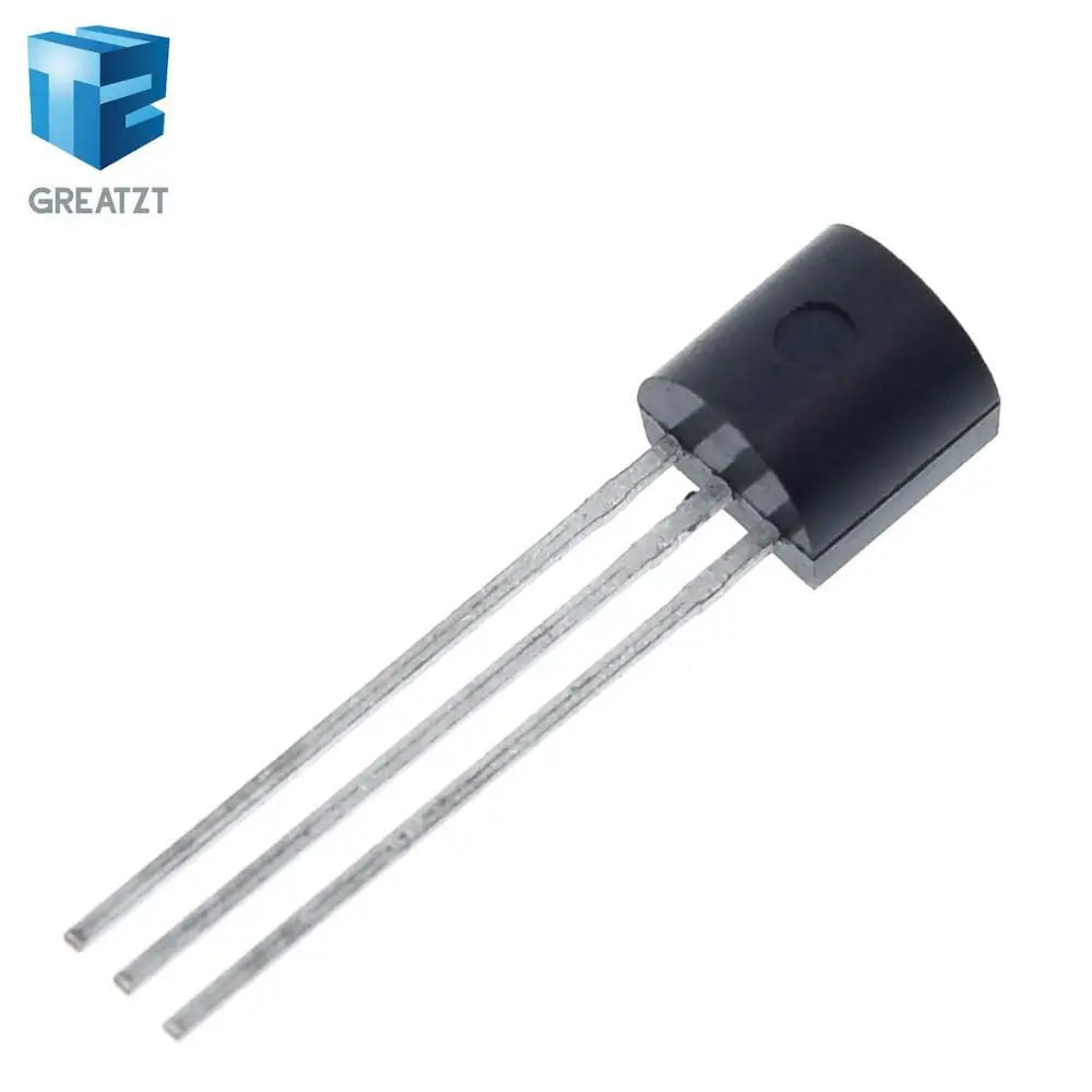 Электронный чип GREATZT 10 шт./лот чипы DS18B20 TO 92 18B20 датчик температуры IC 18b20 сделай сам