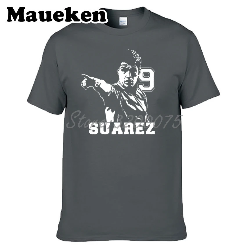 Мужская футболка с 9 звездами Luis Suarez для мужчин подарок фанатов из Uruguay круглым