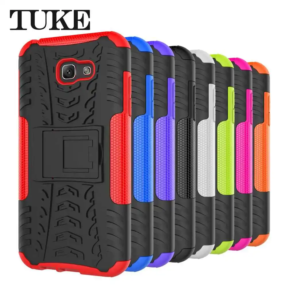 For Samsung Galaxy A7 2017 A720 Case Dual Layer Armor Combo Shockproof Heavy Duty Shield Hard Cover |