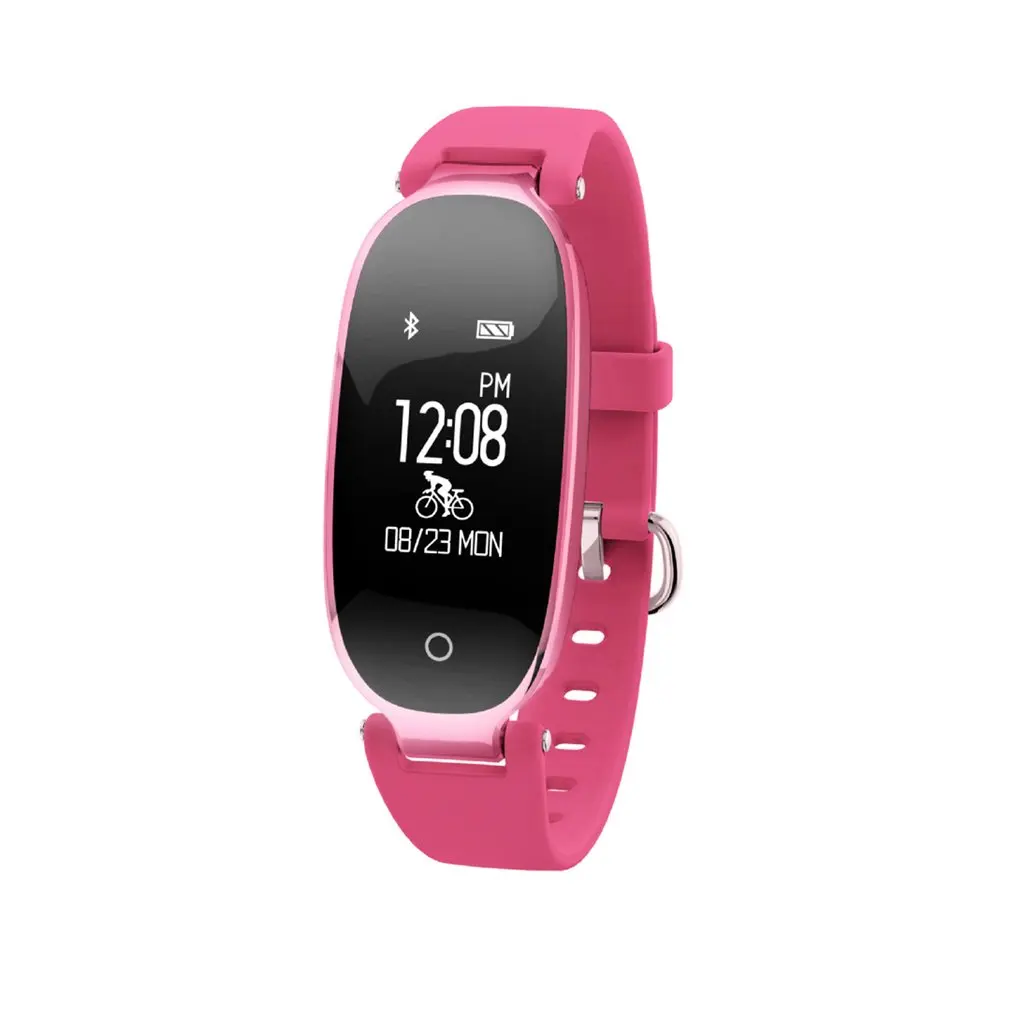 S3 Bluetooth умный Браслет IP67 Водонепроницаемый Женский монитор сердечного ритма