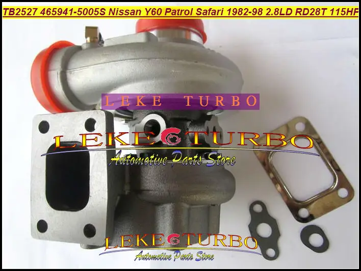 Турбокомпрессор TB2527 465941 5005S 452022 0001 Для NISSAN Y60 Patrol Safari 1982 98 RD28T 2.8L D 115HP|turbocharger|turbocharger