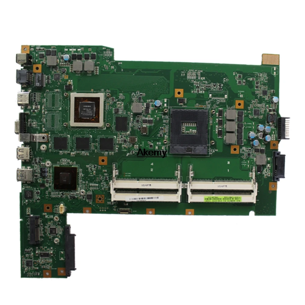 17 дюймов ноутбук G74SX материнская плата для ноутбука GTX560M видеокарта For Asus G74S Тест