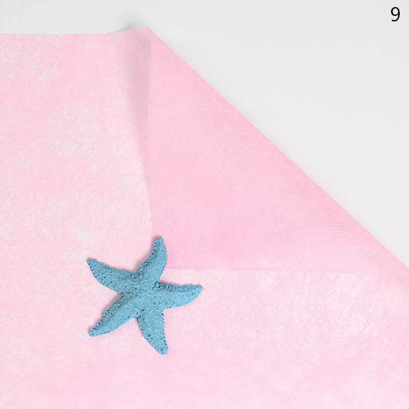 9 10PCS Color Silk Paper DIY Scrapbook Craft Paper Wedding Party Decorative Accessories Gift Flower Wrapping Art Crafts Paper - Цвет: 9