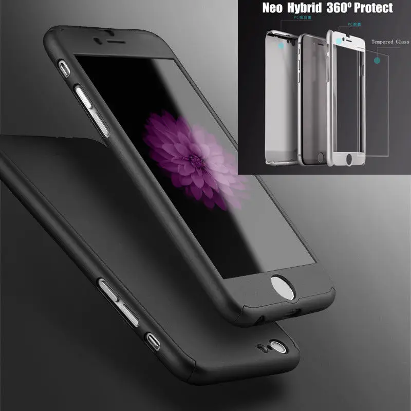 Гибридный полноразмерный чехол Nanoskin с поворотом на 360 градусов для IPhone X 8 7 6 6S Plus