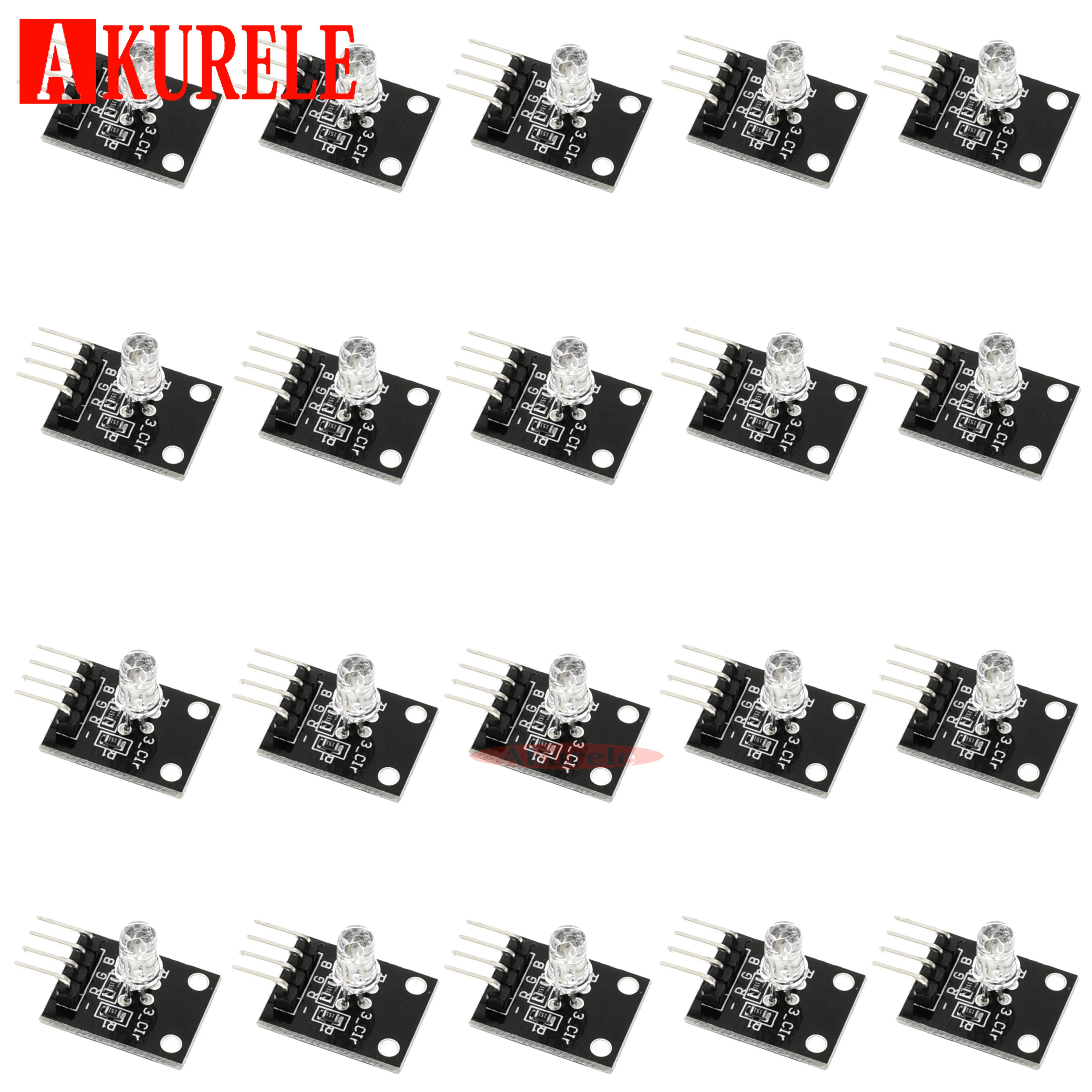 100 шт. светодиодный модуль RGB с 3 цветами|module for arduino|module ledmodule sensor |