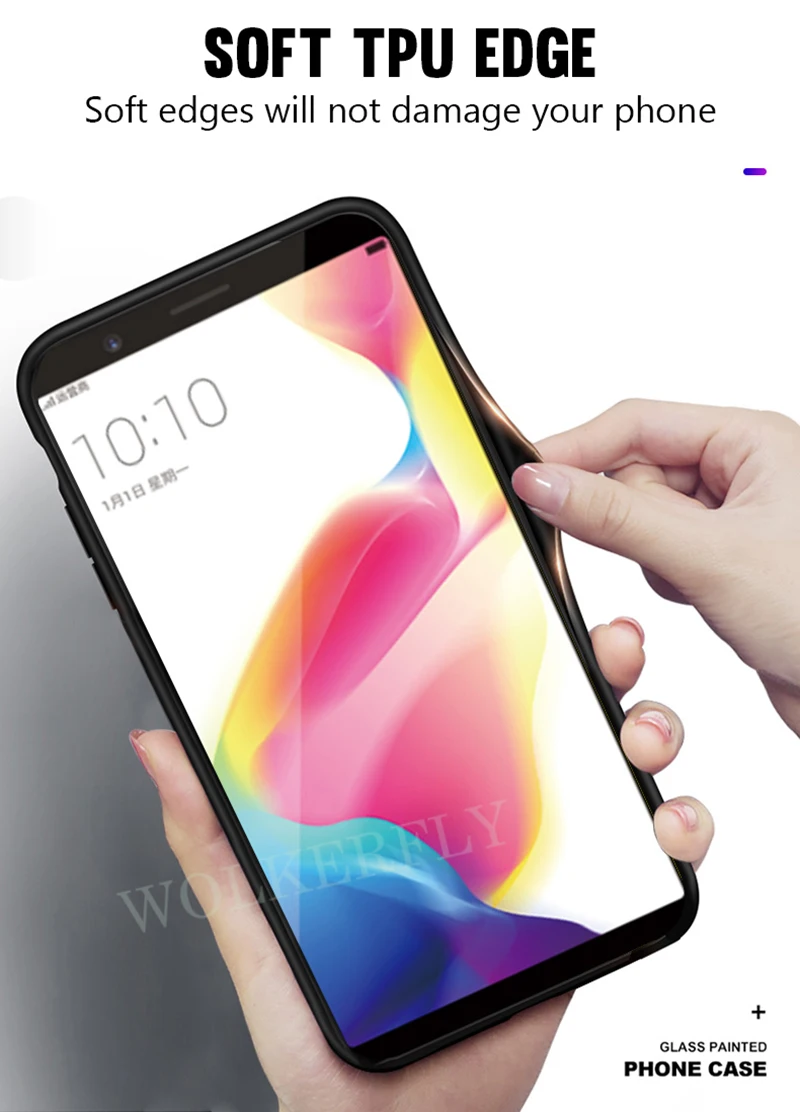 Пространства Стекло чехол для samsung Galaxy A50 A70 A40 A60 A30 A20 A10 M10 M20 S8 S9 S10 J4 J6 плюс J8 A9 A8 A6 A7 примечание 9 8
