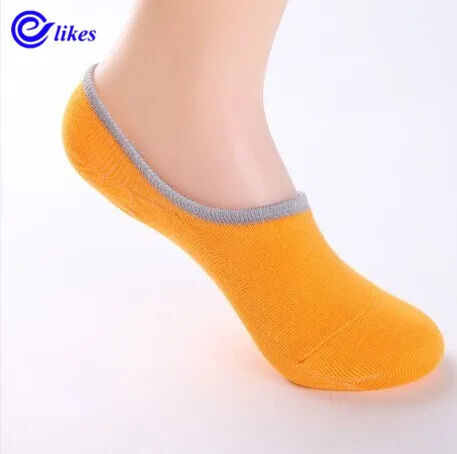 Носки-невидимки женские из бамбука повседневные лоферы Мокасины носки без шоу