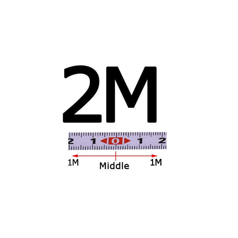 2M-Middle Самоклеящаяся измерительная лента Метрическая 0,9 м-10 м Торцовочная измерительная лента стальная линейка для Т-образной дорожки станок пила стол Деревообрабатывающие инструменты - Цвет: 2M-Middle