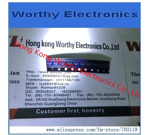 

Free shipping 10pcs/lot TVS DIODE 7VWM/12VWM SOT23 CDSOT23-SM712