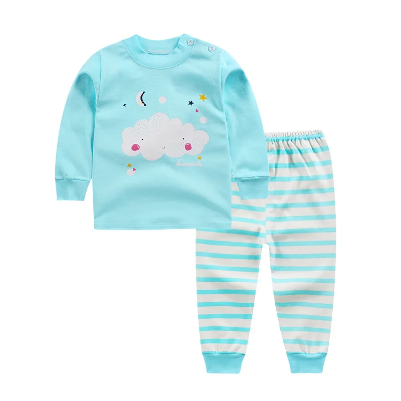 Boys Girls Autumn Winter Tiny Cottons Set Baby Clothes Teenage Children Boutique Pajamas Outfits for Kids Toddler Tracksuit | Детская