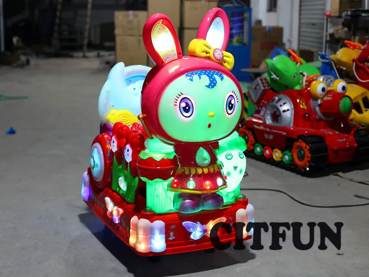 Детские качели в новом стиле игрушки с розовым Кроликом Детская поездка на