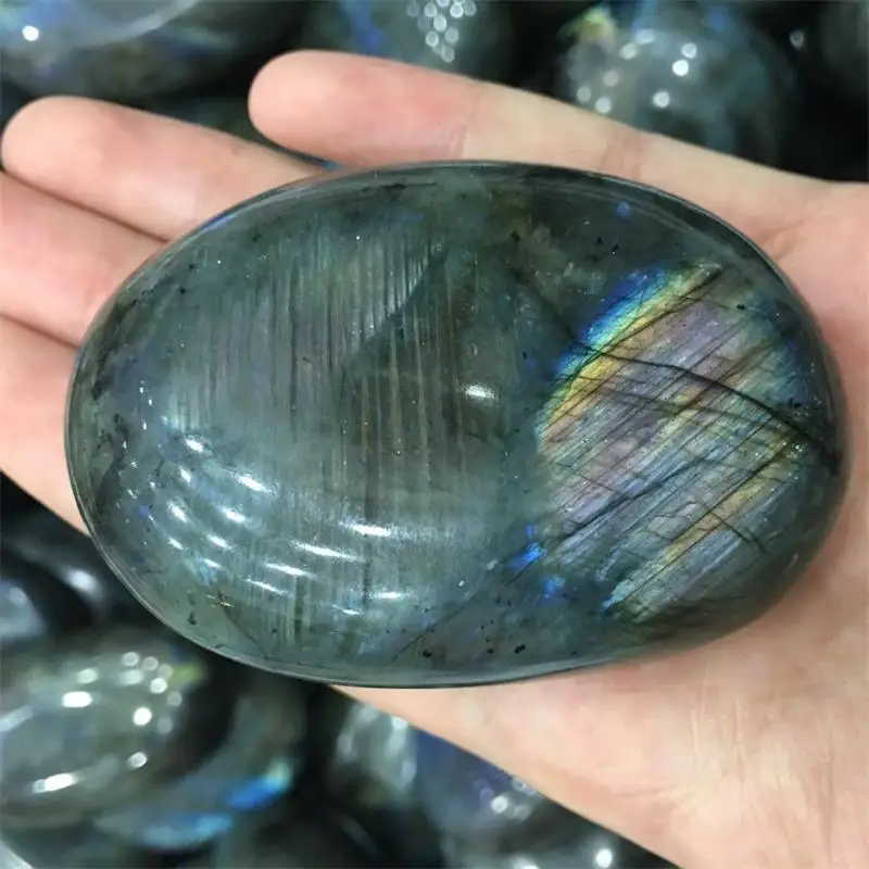 Прямая поставка натуральный кристалл Лабрадорита драгоценный камень игра