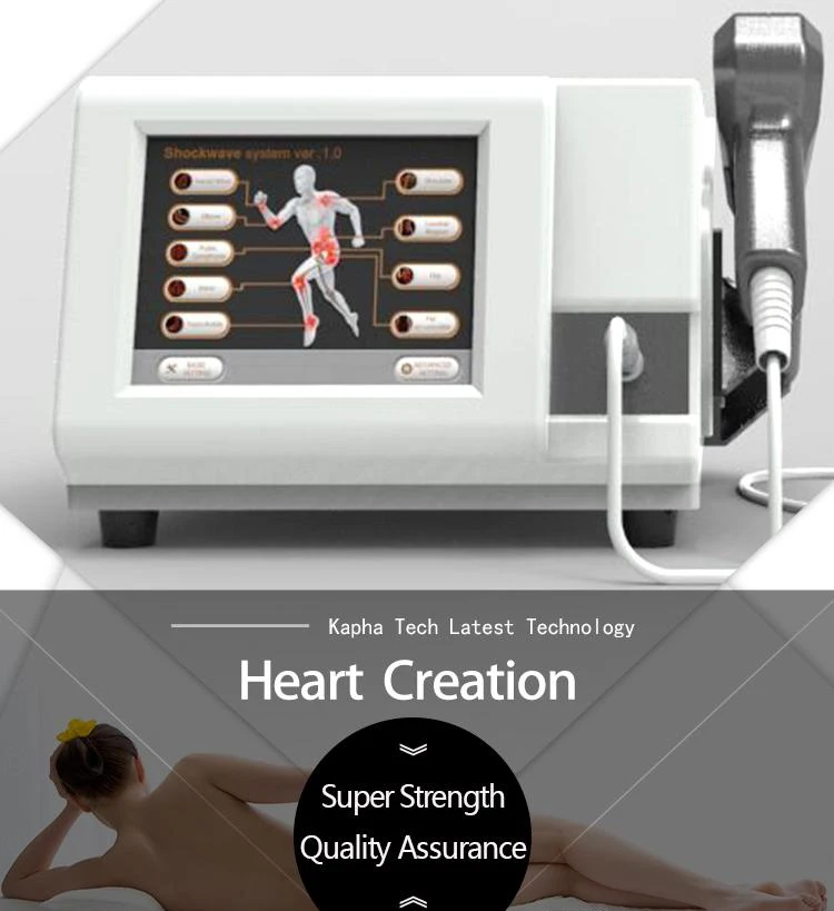 

Health product equipment electric pulse massage machine with tens electrodes Electromagnetic Therapy Portable Shock wave