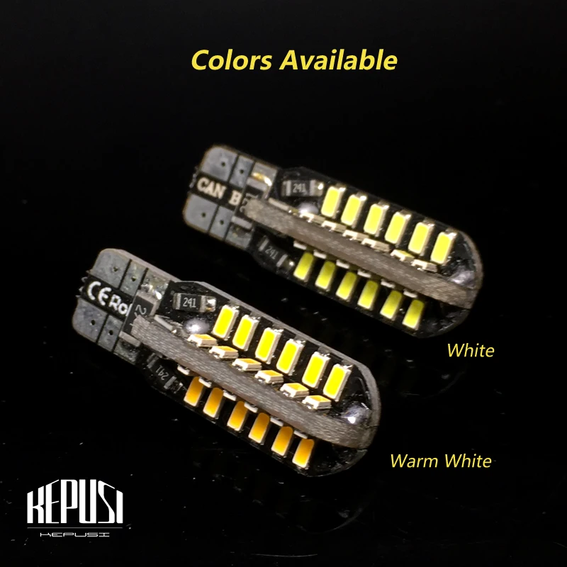 2 шт. автомобисветильник светодиодсветодиодный лампы Canbus T10 48 SMD 3014 W5W | Автомобили