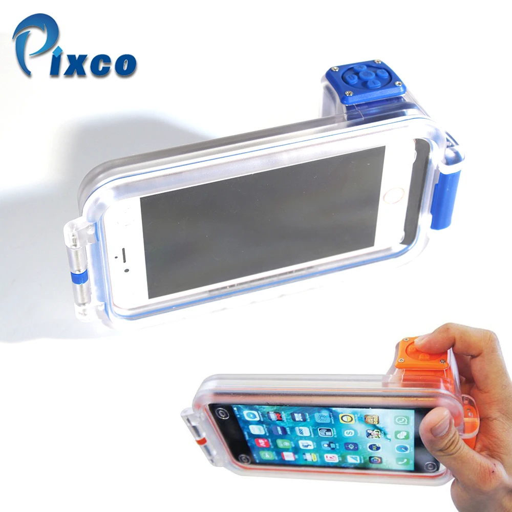 Водонепроницаемый чехол для дайвинга Pixco iPhone 4 7 ЖК экран 5 дюйма 30 м Bluetooth пульт