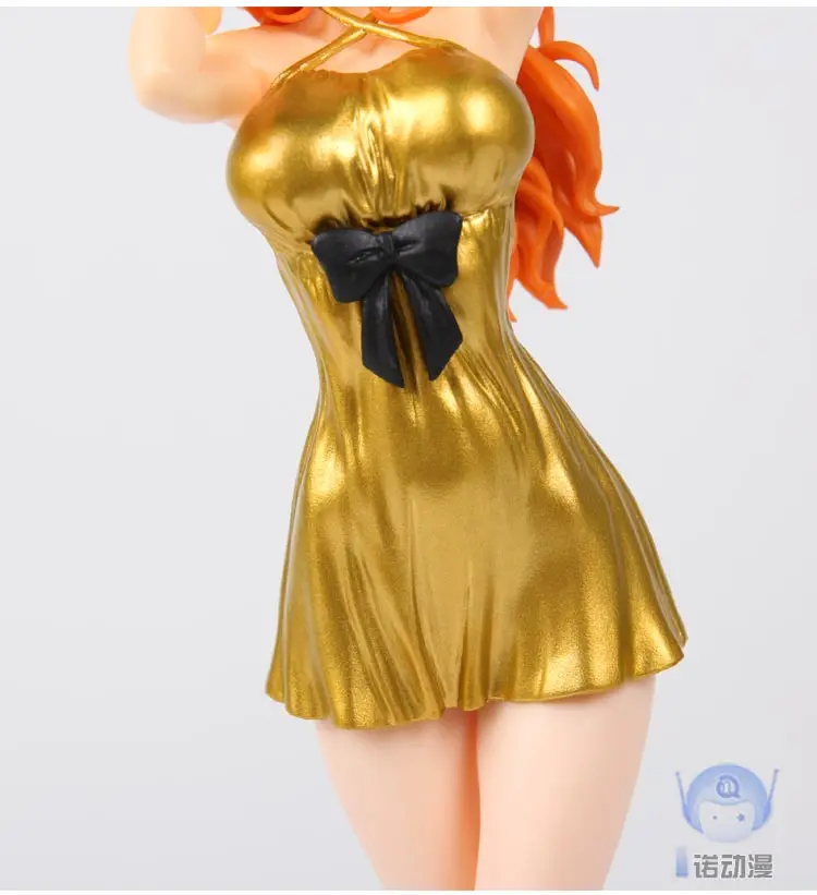 Одна штука DXF Branpresto SC скульптуры джинсы фигурка Nami 17 см ПВХ фигурку T30 | Игрушки и