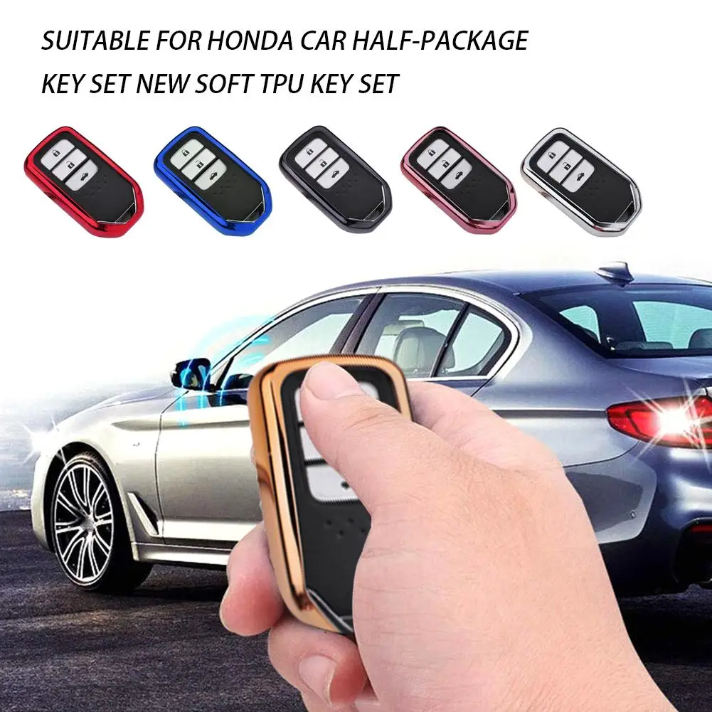 Автомобильный набор ключей для Honda CRV Odyssey Accord, автомобильный корпус, стильный защитный брелок, аксессуары