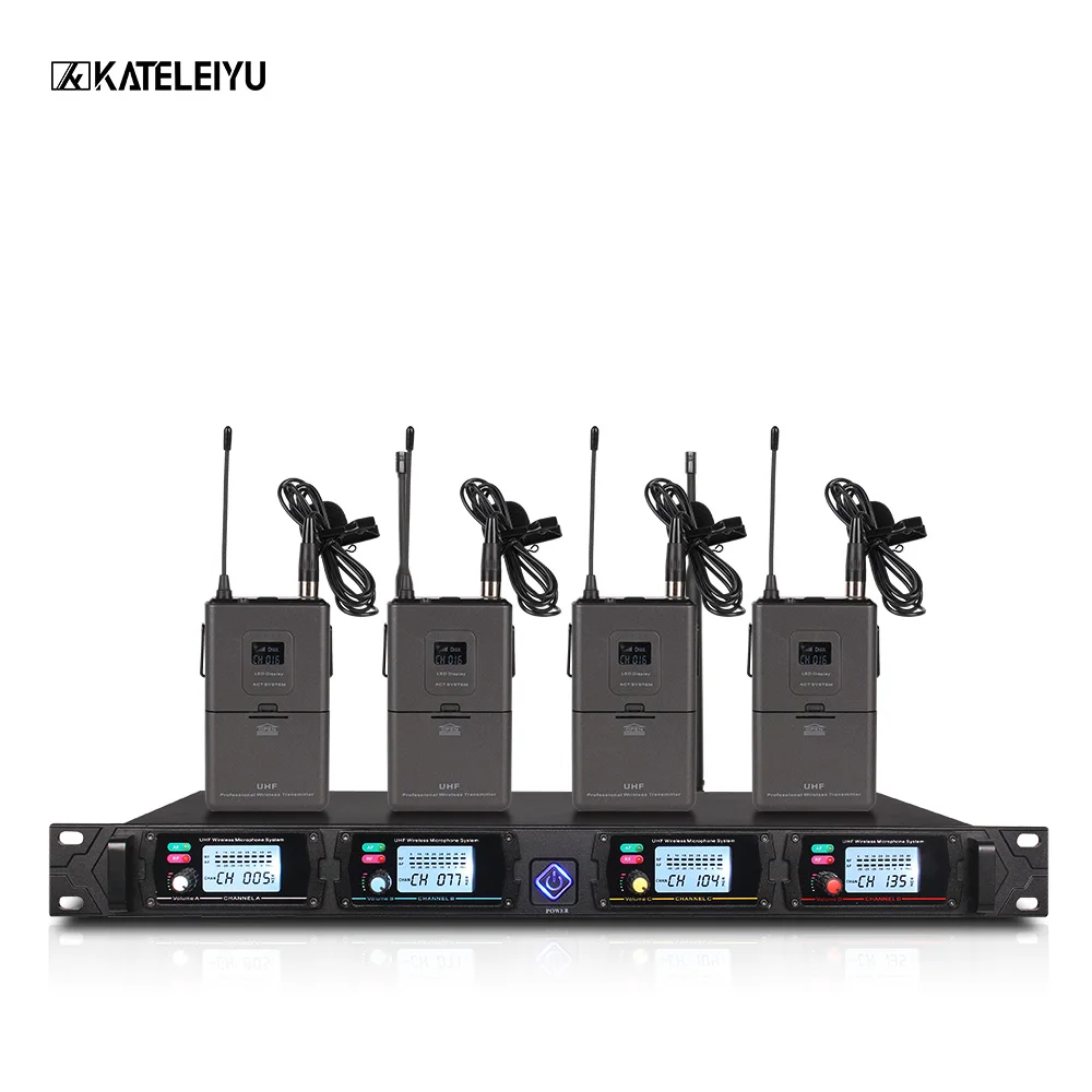 

Wireless Microphone System 8000GT Professional UHF Channel Dynamic Microphone Professional 4 Karaoke Microphone Stage microphone