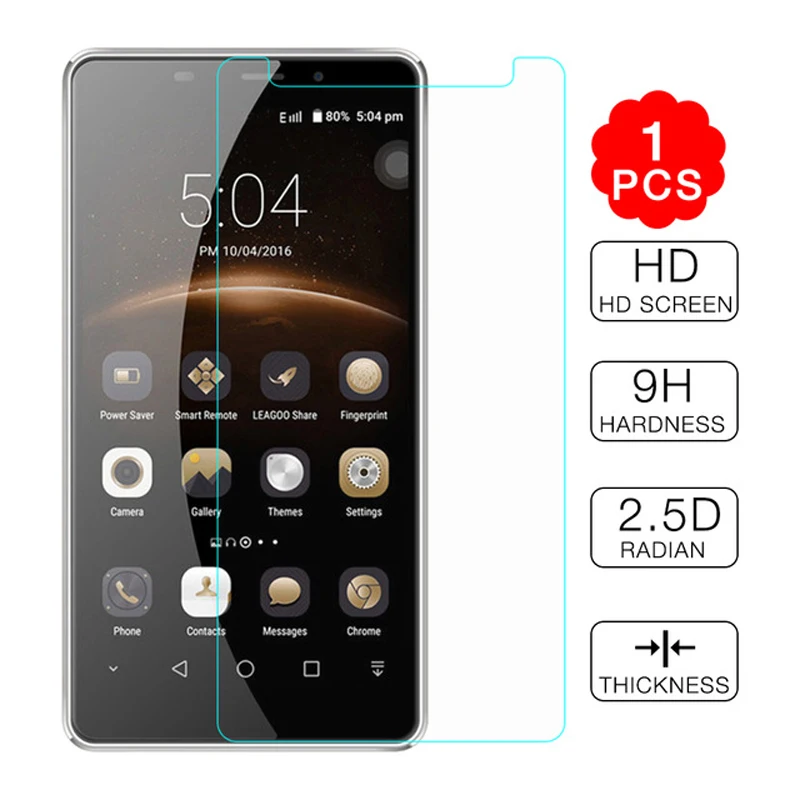 9H закаленное стекло для Leagoo M8 S8 Pro M5 Plus S9 T5C T8S Защитная пленка 2.5D экран с защитой