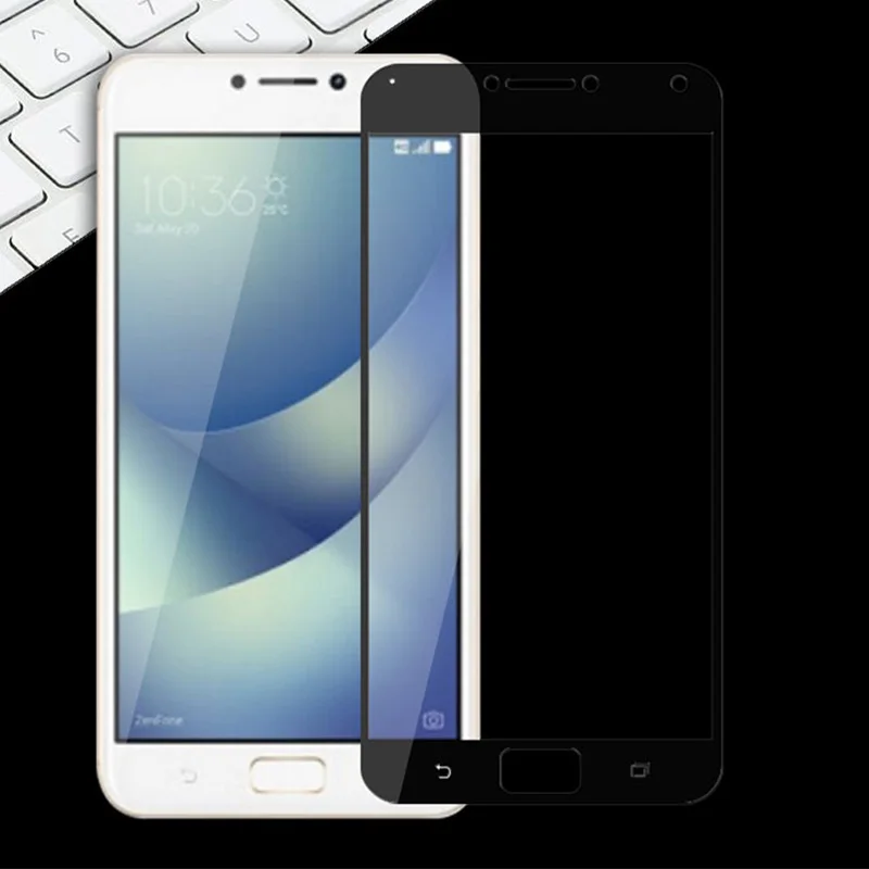 Защитное стекло для экрана телефона Zenfone 4Max ZC 554KL защитная плёнка полностью покрывающая закаленное стекло для Asus 4 Max ZC554KL 5,5 дюймов