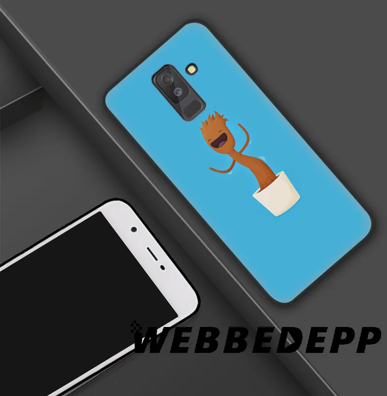 WEBBEDEPP Guardians of the Baby Groot Мягкий силиконовый чехол из ТПУ для Samsung Galaxy S10 S10e S9 S8 Plus S7 S6 Edge