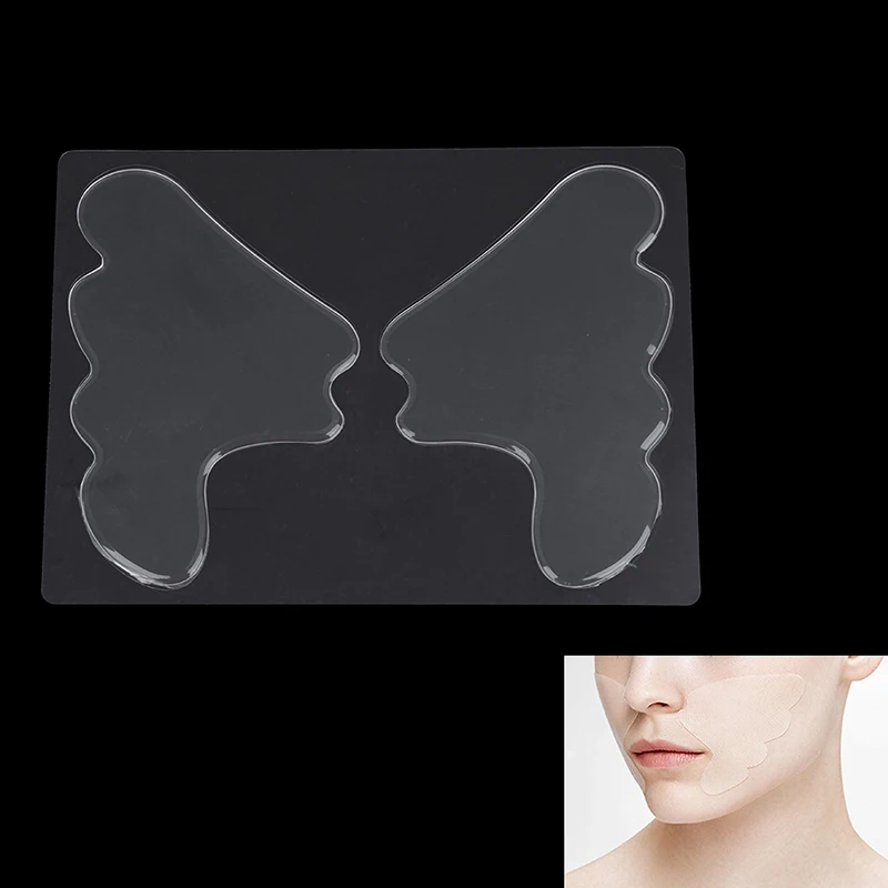 Многоразовые силиконовые накладки для ухода за лицом против морщин груди и шеи 2