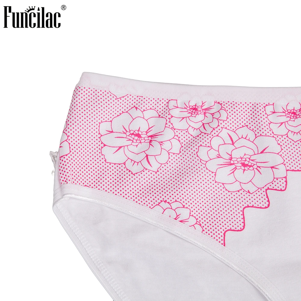 FUNCILAC женское сексуальное нижнее белье больших размеров хлопок средняя талия