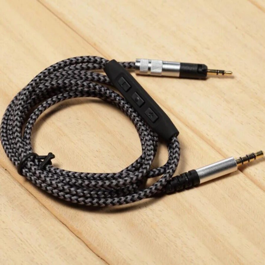 Сменный кабель для наушников Sennheiser HD598 HD558 HD518 HD 598 гарнитура 3 5 мм до 2 аудио кабели
