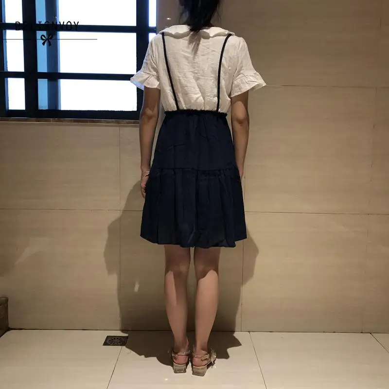 Летнее платье в японском стиле с вышивкой женские платья из хлопка и льна