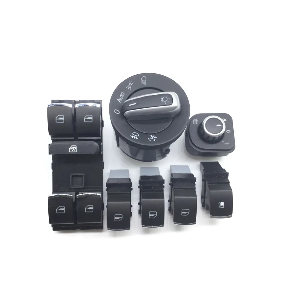 Окно фар зеркало топливный бак переключатель для VW Jetta Golf MK5 6 Tiguan CC 5ND959565B 5ND941431B