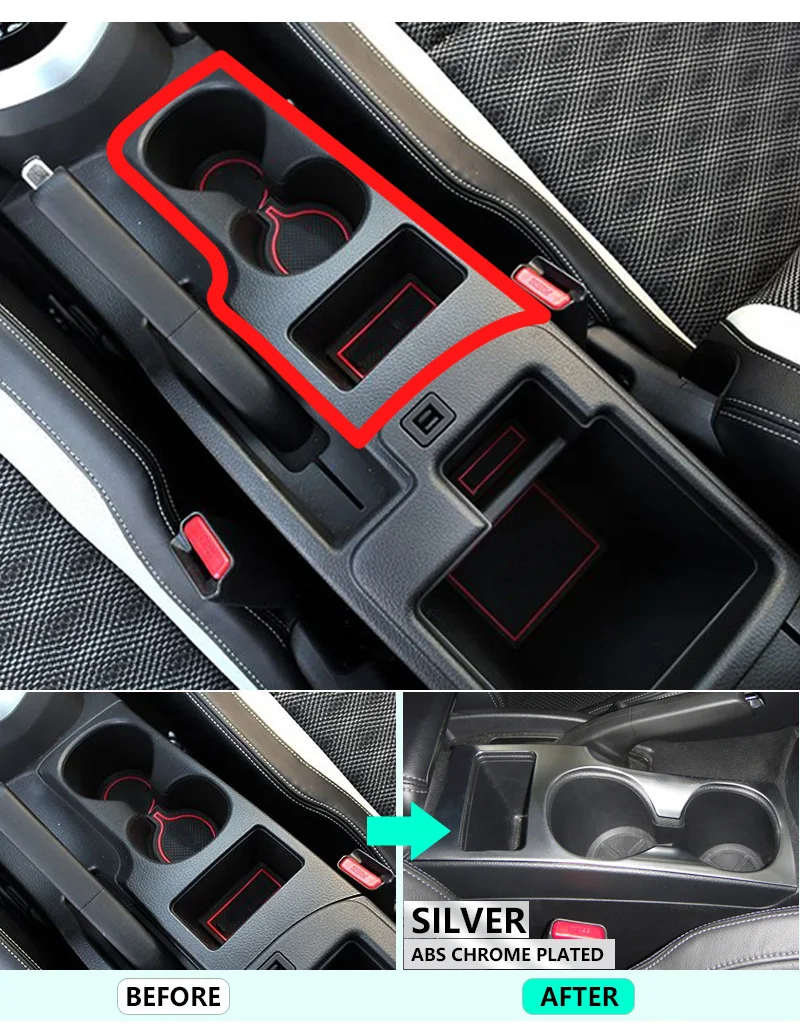 for Nissan X-Trail T32 MK3 Chrome Water Cup Cover Luxury High Quality 2014 2015 X Trail XTrail Accessories Car Sticker | Автомобили и